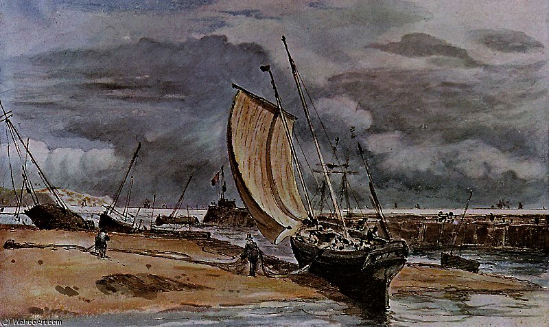 Fokstone Harbour Sun — John Constable