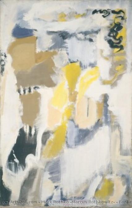 Fantasy At Dawn [reverse] — Mark Rothko