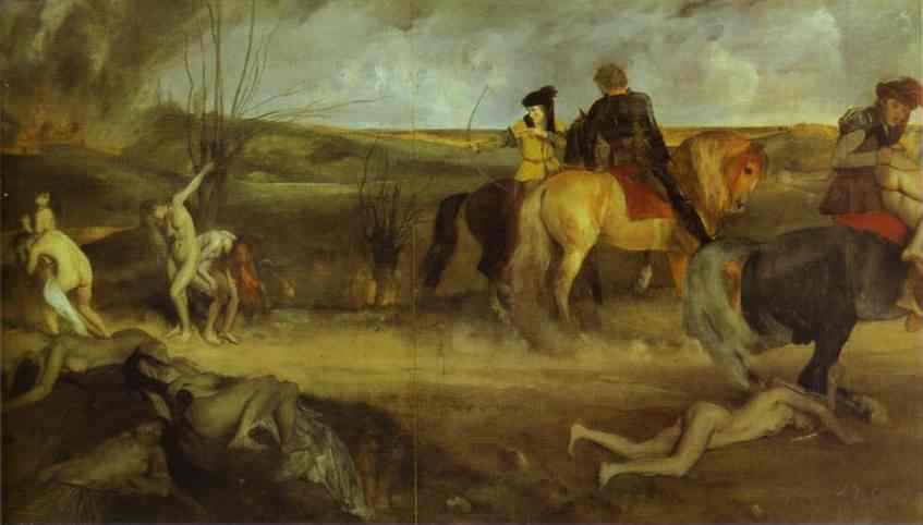 The Suffering Of The City Of New Orleans — ヒラール・ジェームズ・エドガー・デガス