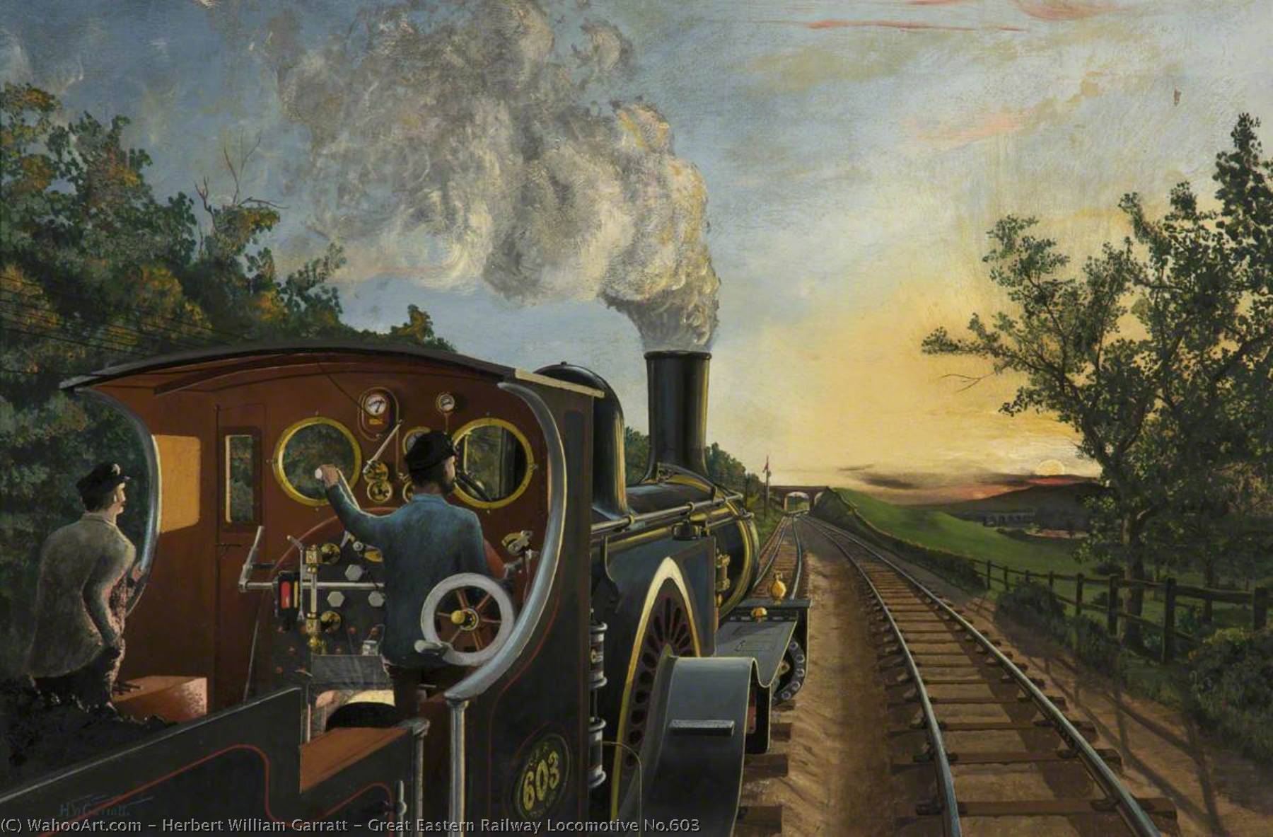 Great Eastern Railway Locomotive No.603 — Herbert William Garratt