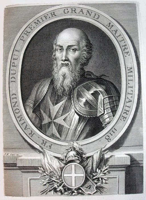 Raymond Du Puy De Provence, Portrait From Circa (1725.) — Laurent Cars