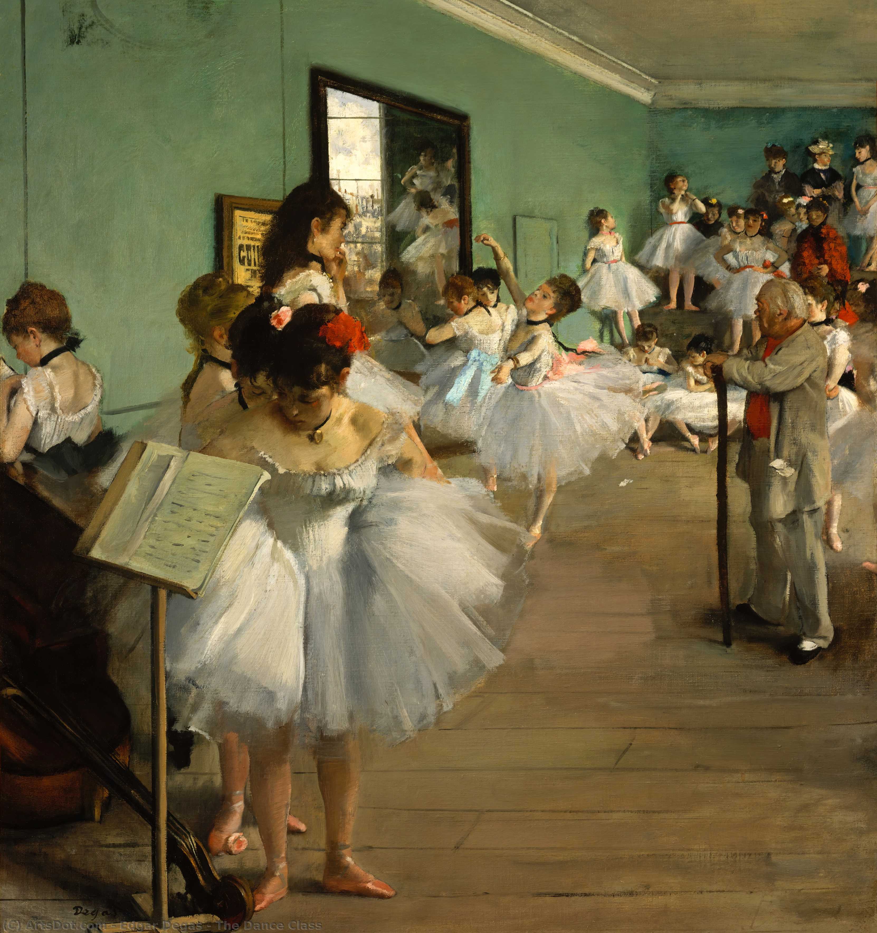 La Clase De Baile — Hilaire-germain-edgar Degas
