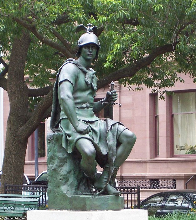 The Military Courage Statue By Paul Dubois — Paul Dubois