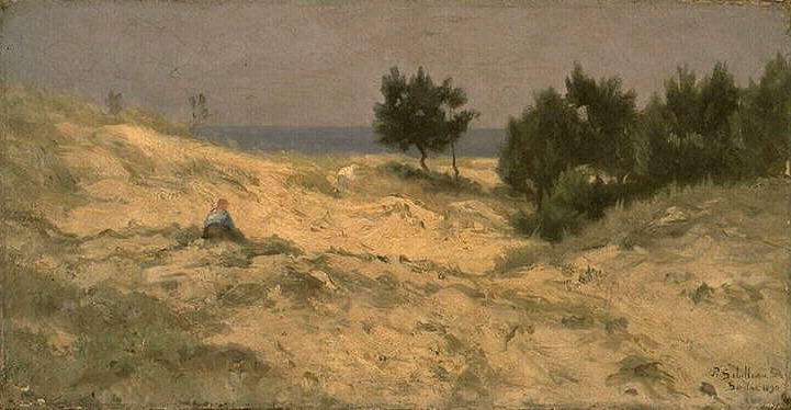 Soulac Plage De L'amélie À Soulac (autre Titre) — Sebilleau Paul