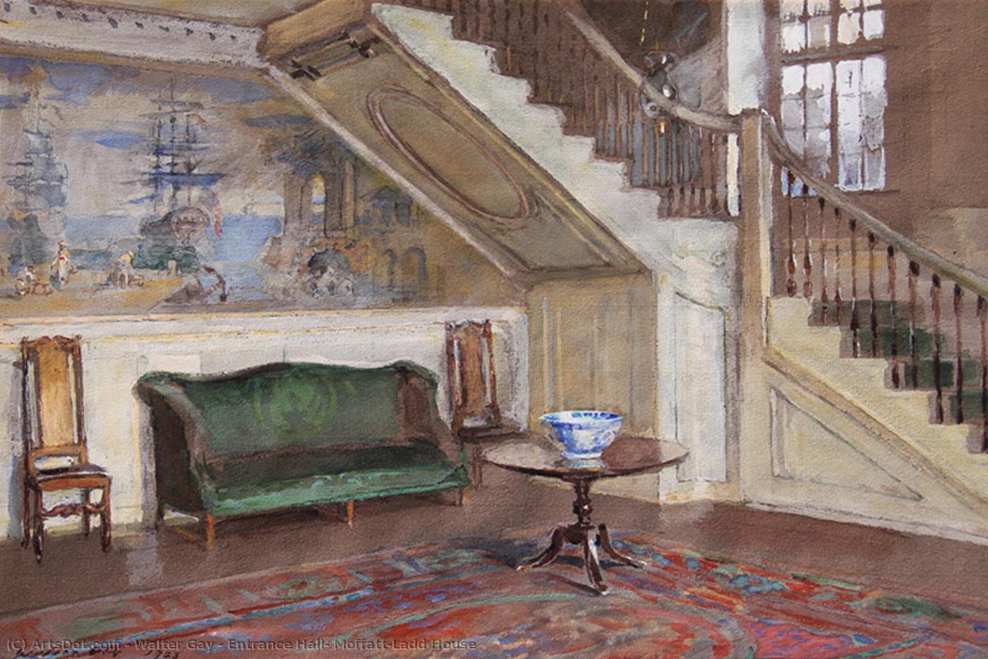 Entrance Hall, Moffatt-ladd House — Walter Gay