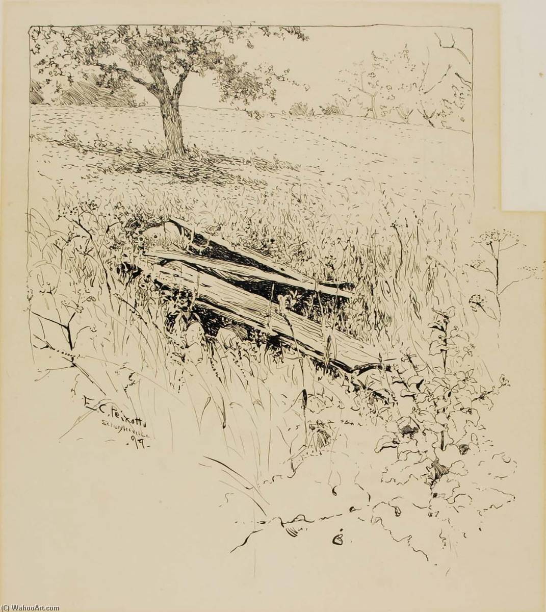 Capture Of Fort Ticonderoga — Ernest Clifford Peixotto