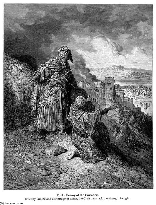 An Enemy Of The Crusaders — Paul Gustave Doré