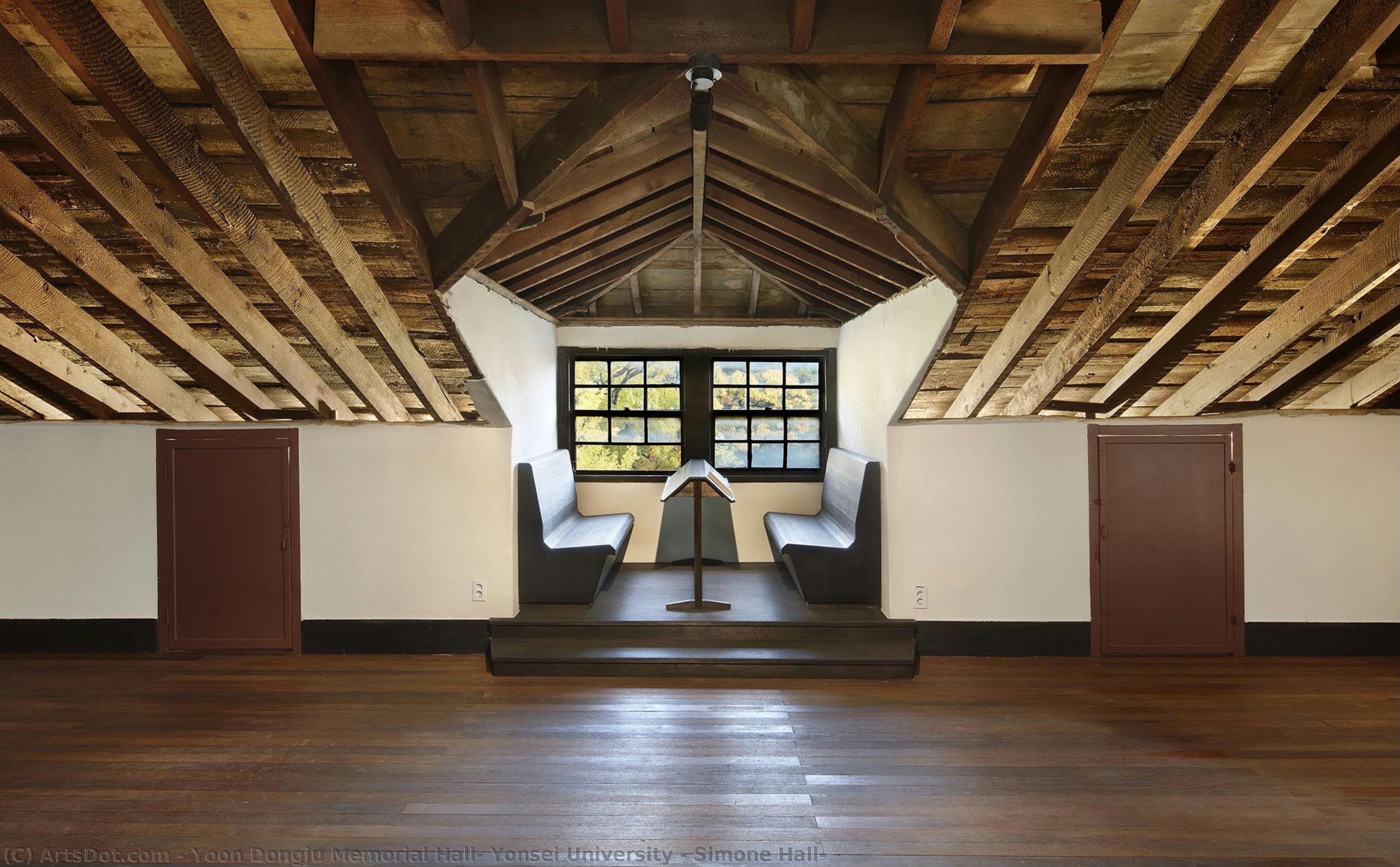 Simone Hall — Salón Conmemorativo De Yoon Dongju, Universidad Yonsei