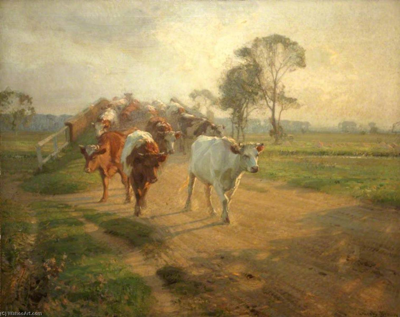 The Bridge — Sir John Alfred Arnesby Brown
