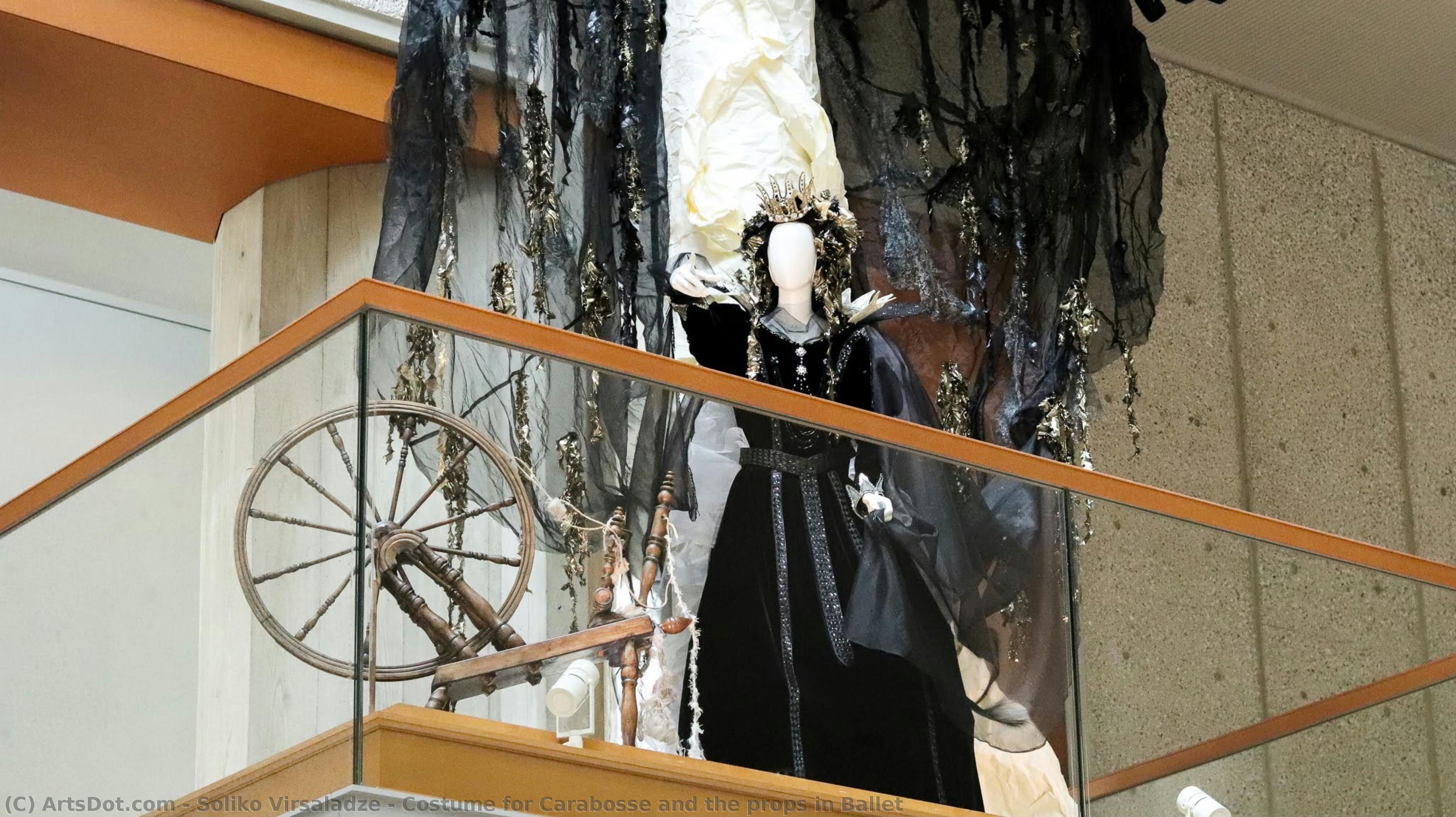 Costume For Carabosse And The Props In Ballet — Soliko Virsaladze