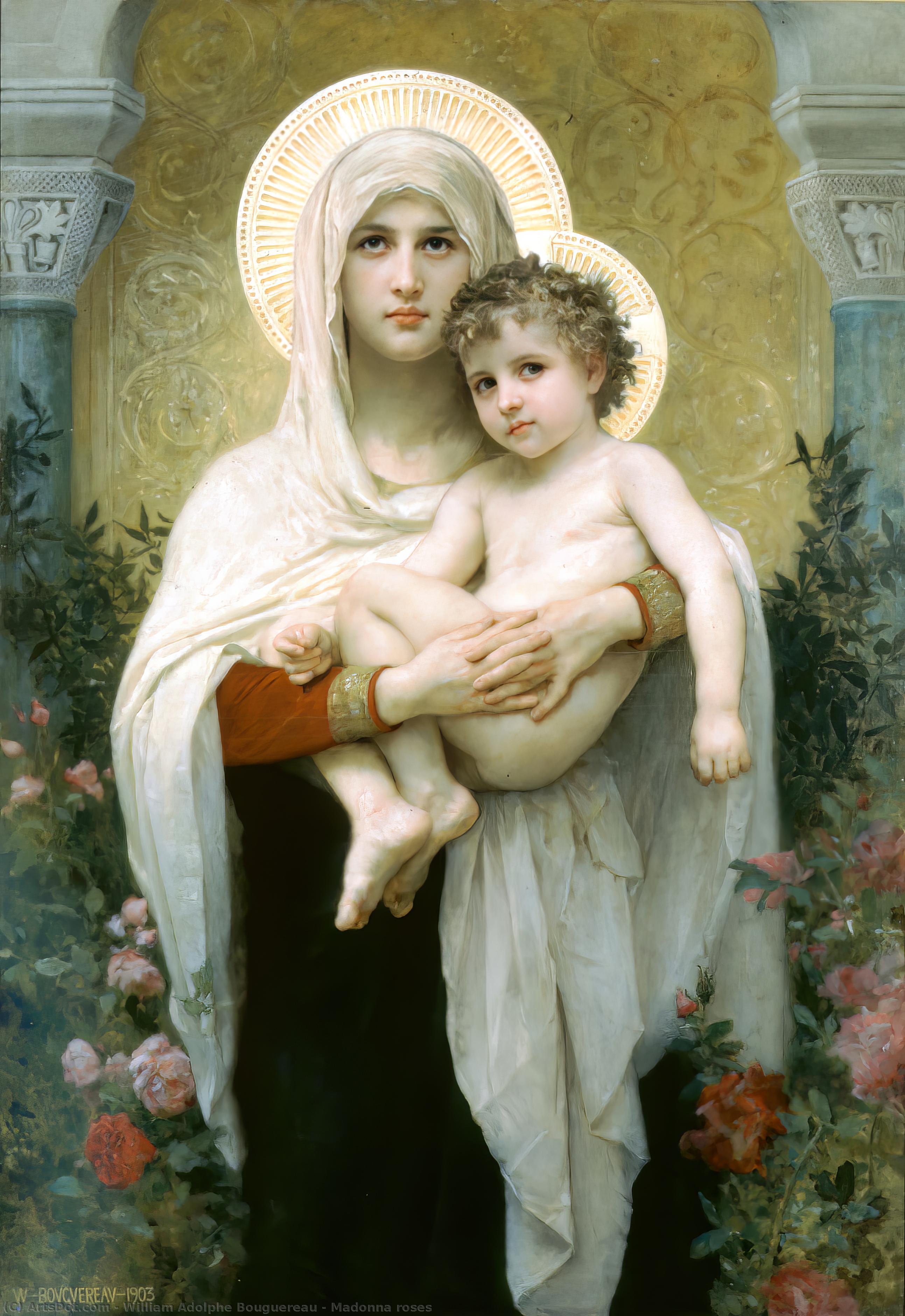 Madonna Roses — Вильям-адольф Бугеро
