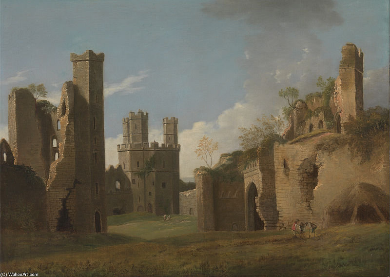 Caernarvon Castle — Joseph Farington
