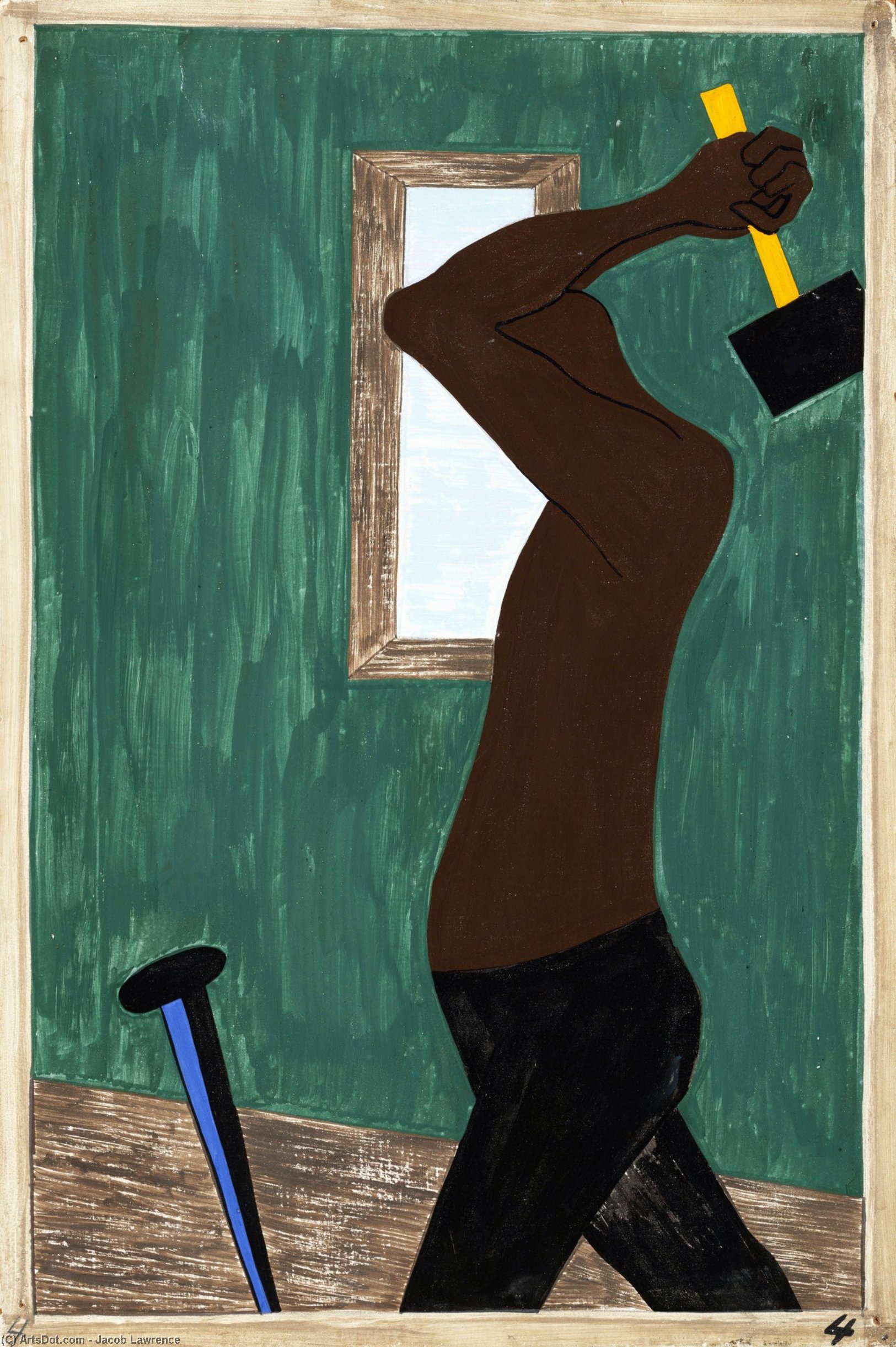 The Negro Was The Largest Source Of Labor To Be Found After All Others Had Been Exhausted — Jacob Lawrence