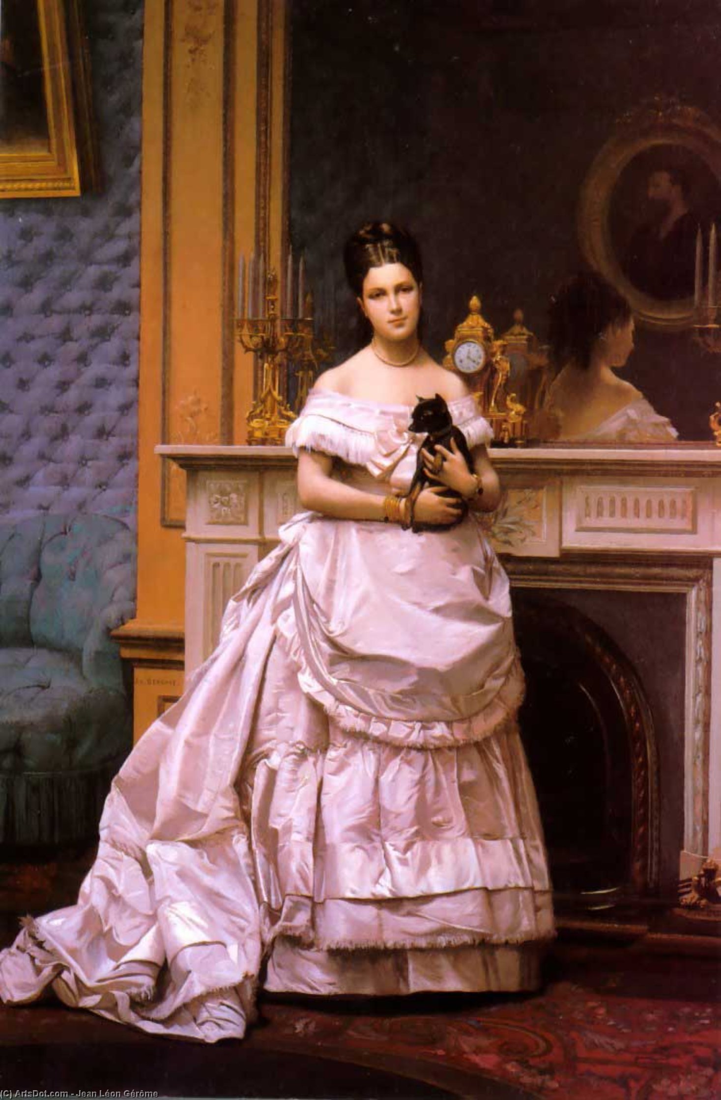 Portrait Of A Lady — Jean-léon Gérôme