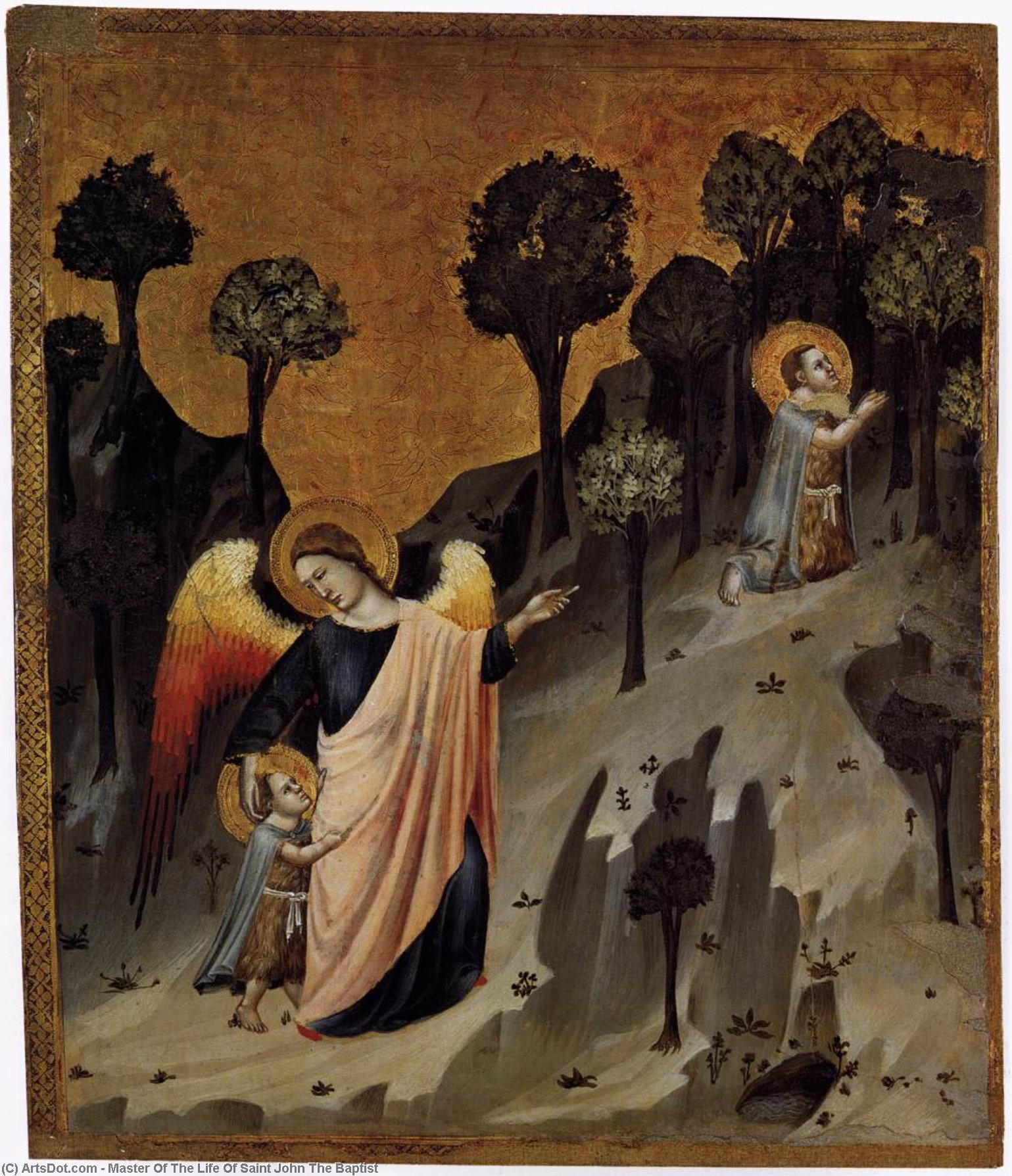 Scenes From The Life Of Saint John The Baptist — Master Of The Life Of Saint John The Baptist