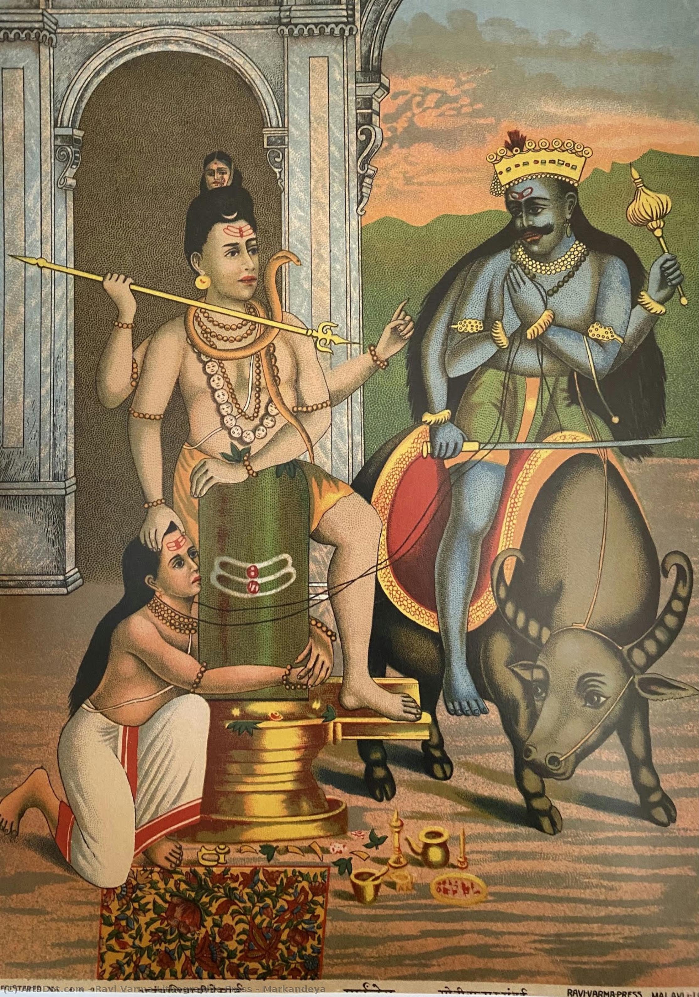 Markandeya — Ravi Varma Lithographic Press