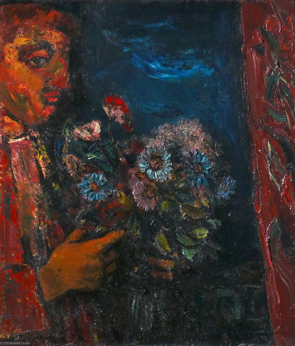 Man With Flowers — John Maxwell