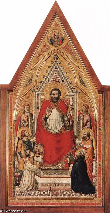 St Peter Enthroned — Джотто Ди Бондоне