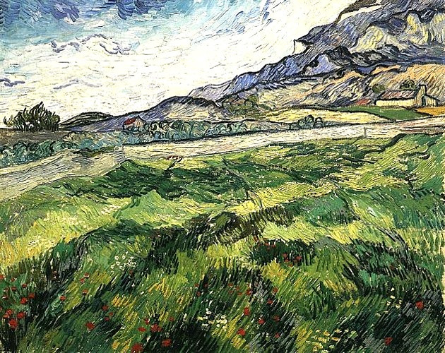 Campo De Trigo Verde — Vincent Willem Van Gogh