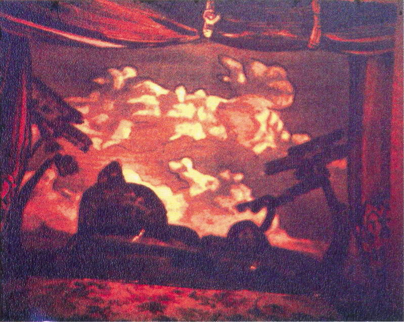 Study Of Scene Design For ''night On Bald Mountain'' — Nicholas Roerich