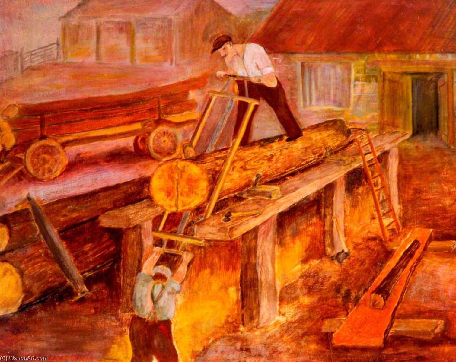 The Saw Pit — Len Robinson