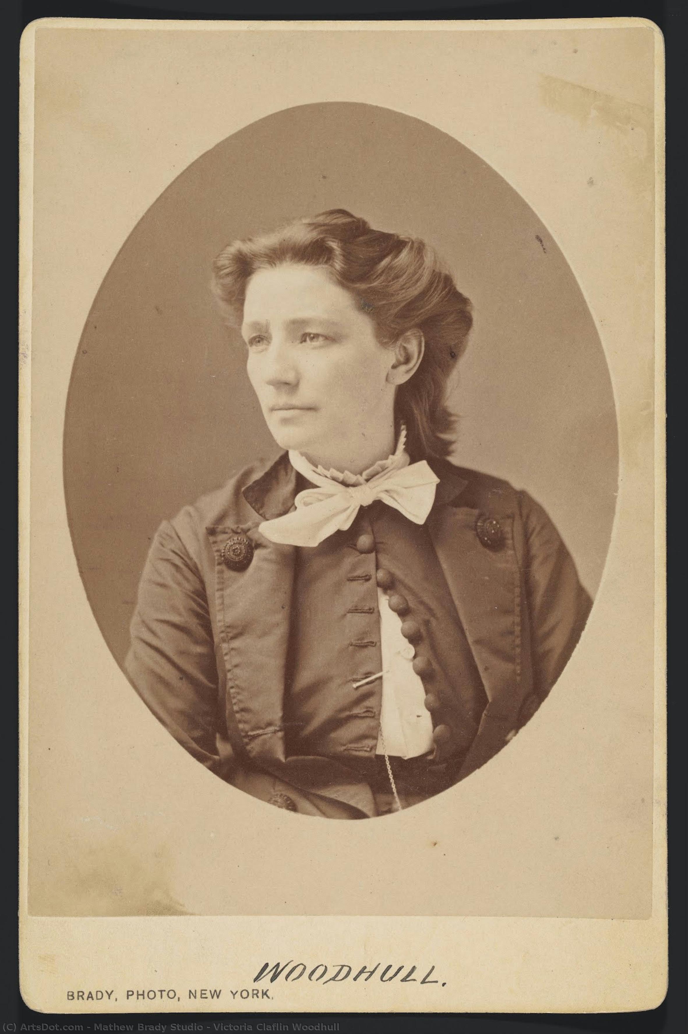 Victoria Claflin Woodhull — Mathew Brady Studio