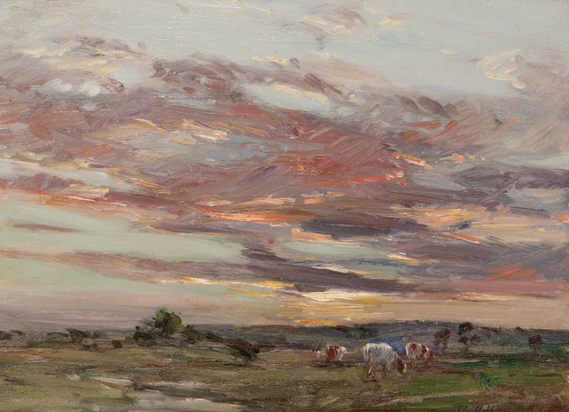 Sunset, Argyllshire — John Campbell Mitchell