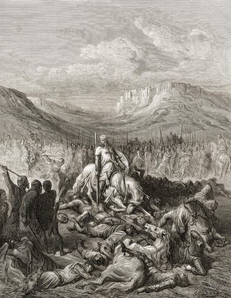 Glorious Death Of Jacques De Maille Marshal Of The Temple — Paul Gustave Doré