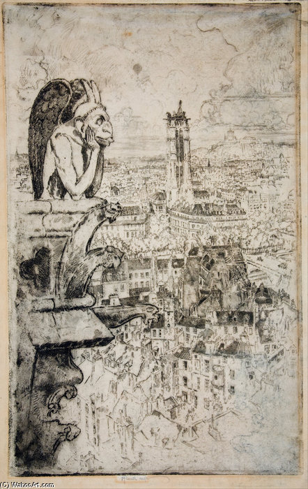 Paris From Notre-dame — Joseph Pennell