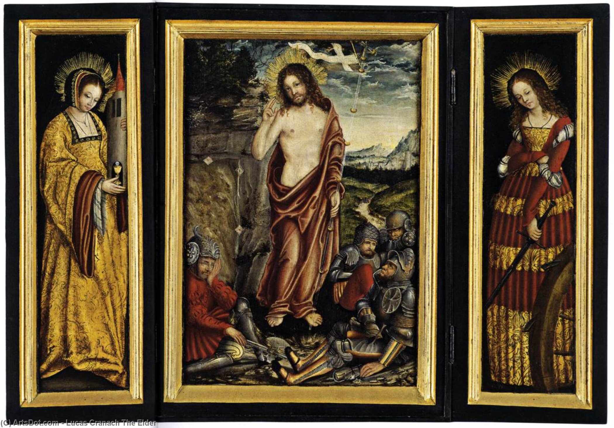 Housealtar Of Count William Ii Of Hessen — Lucas Cranach The Elder