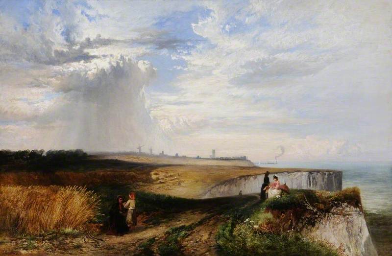 Coast Scene, Margate, Kent — James Vivien De Fleury