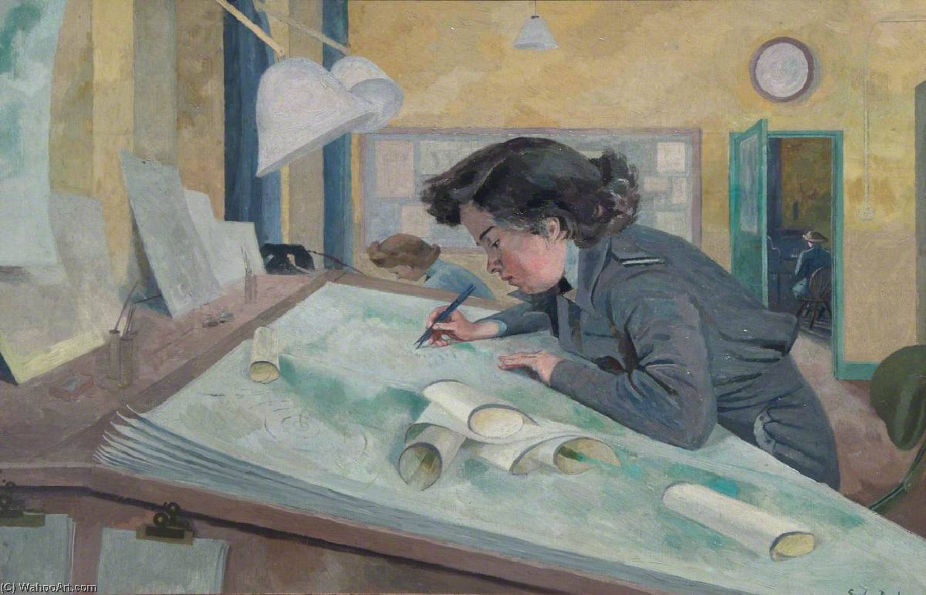 Section Officer Austen, Women's Auxiliary Air Force Meteorologist — Evelyn Mary Dunbar
