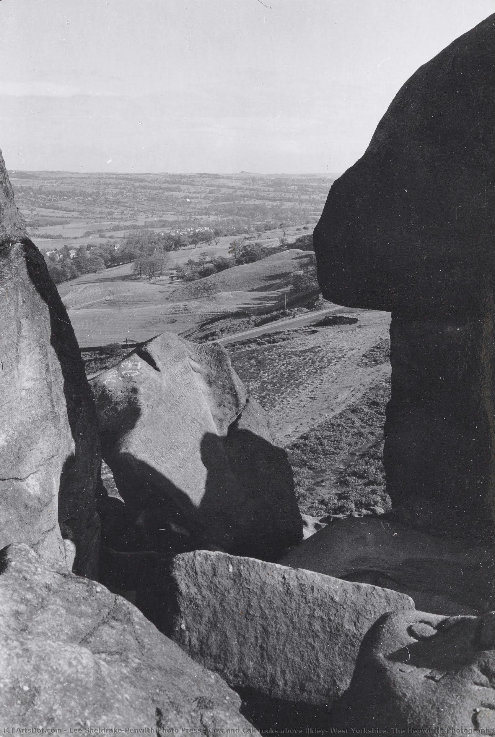 Cow And Calf Rocks Above Ilkley, West Yorkshire. The Hepworth Photograph Collection. — Lee Sheldrake/penwith Photo Press