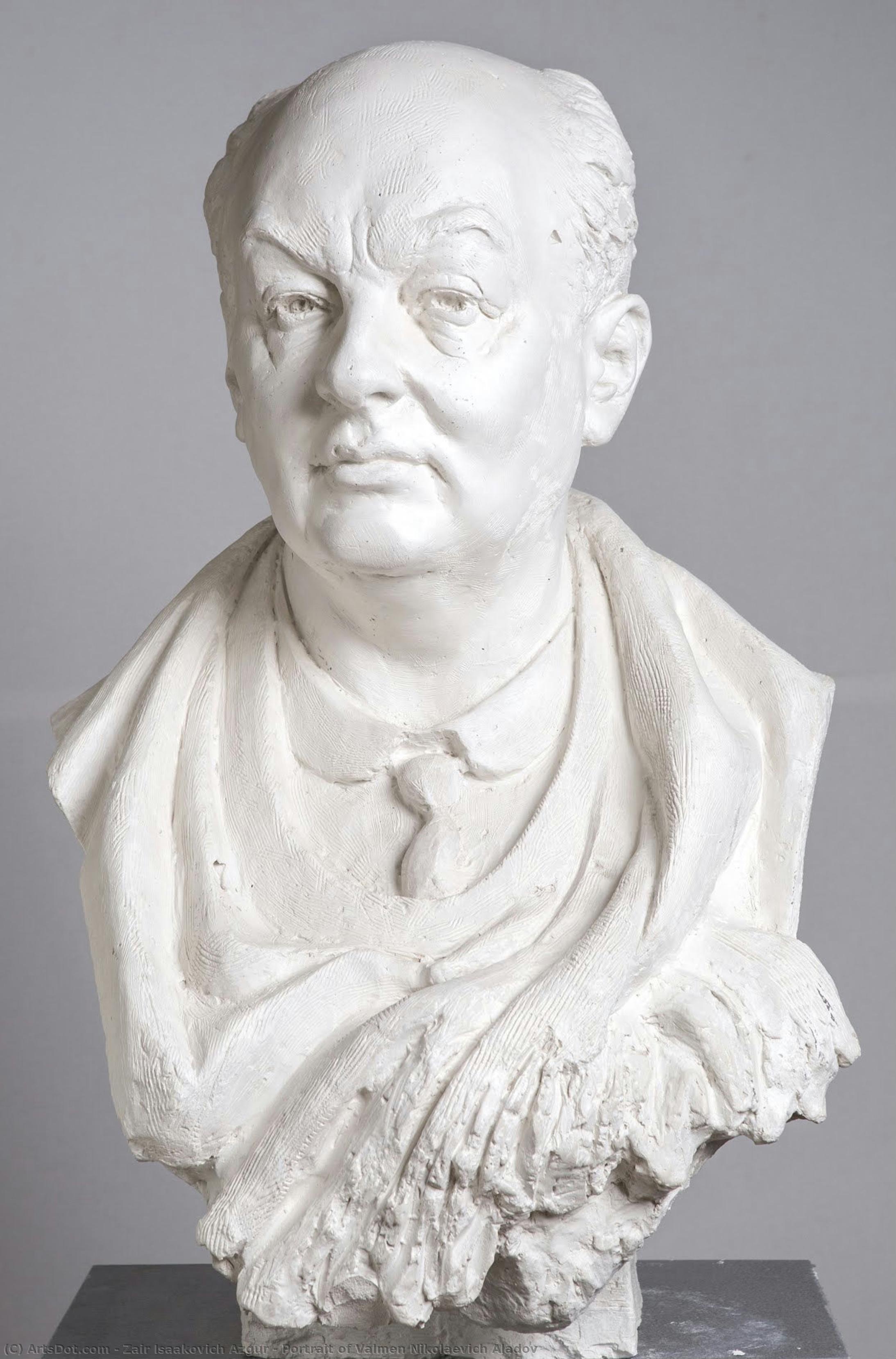 Portrait Of Valmen Nikolaevich Aladov — Zair Isaakovich Azgur