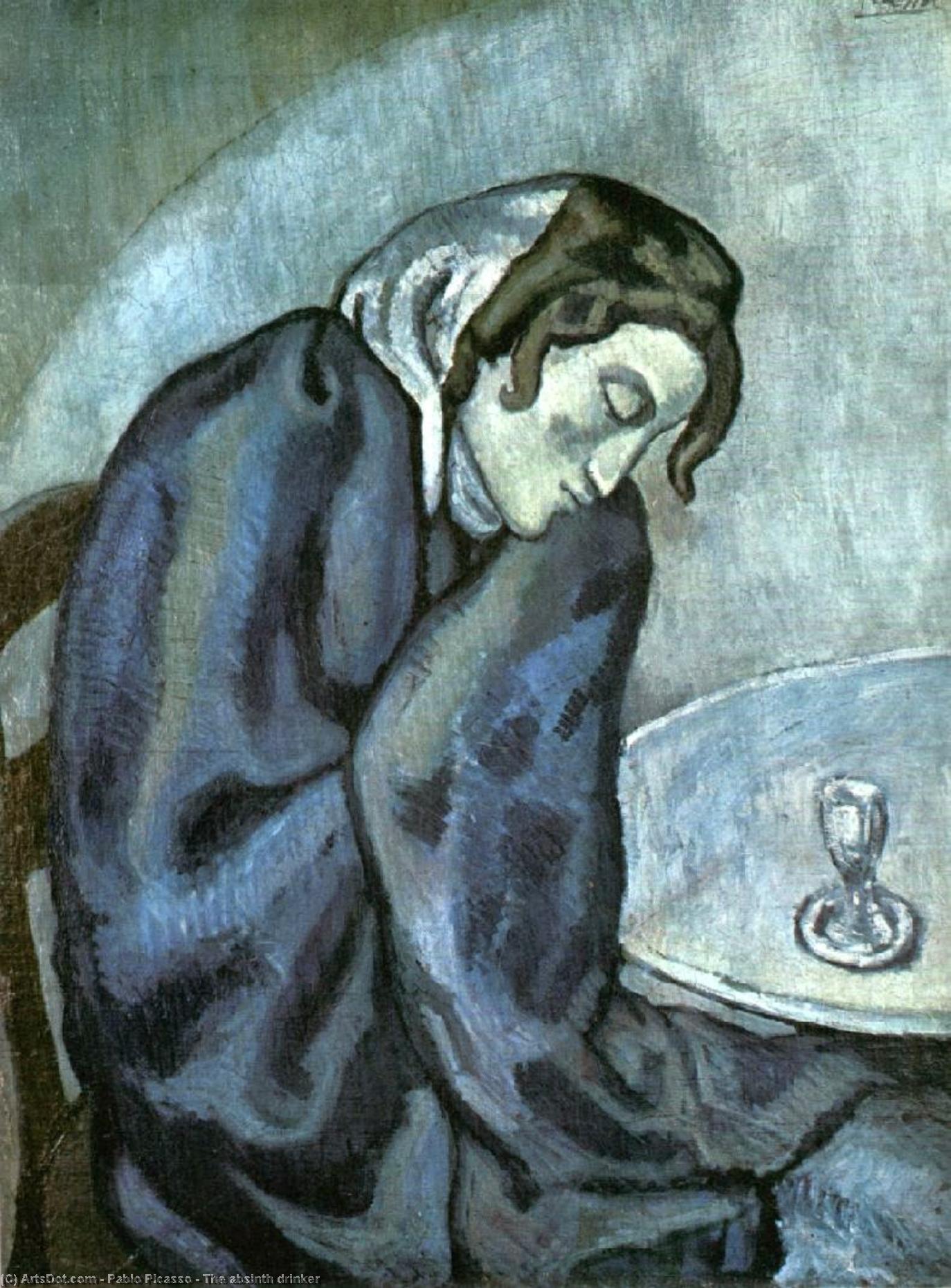 La Bebedora De Absinthe — Pablo Picasso