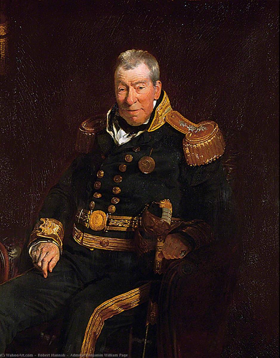 Admiral Benjamin William Page — Robert Hannah