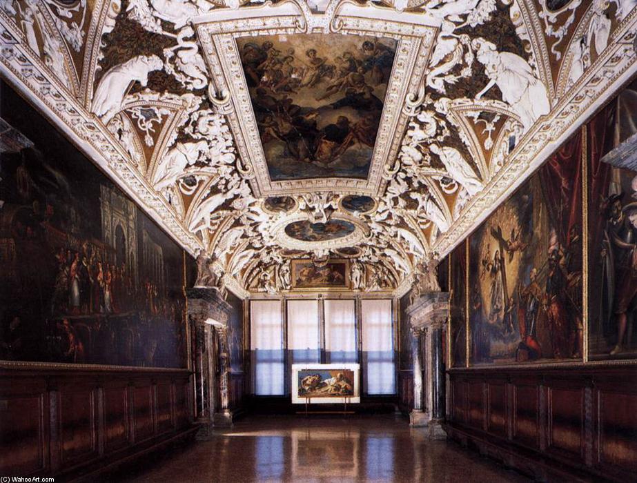 Vista De La Sala Delle Quattro Porte — Tiziano