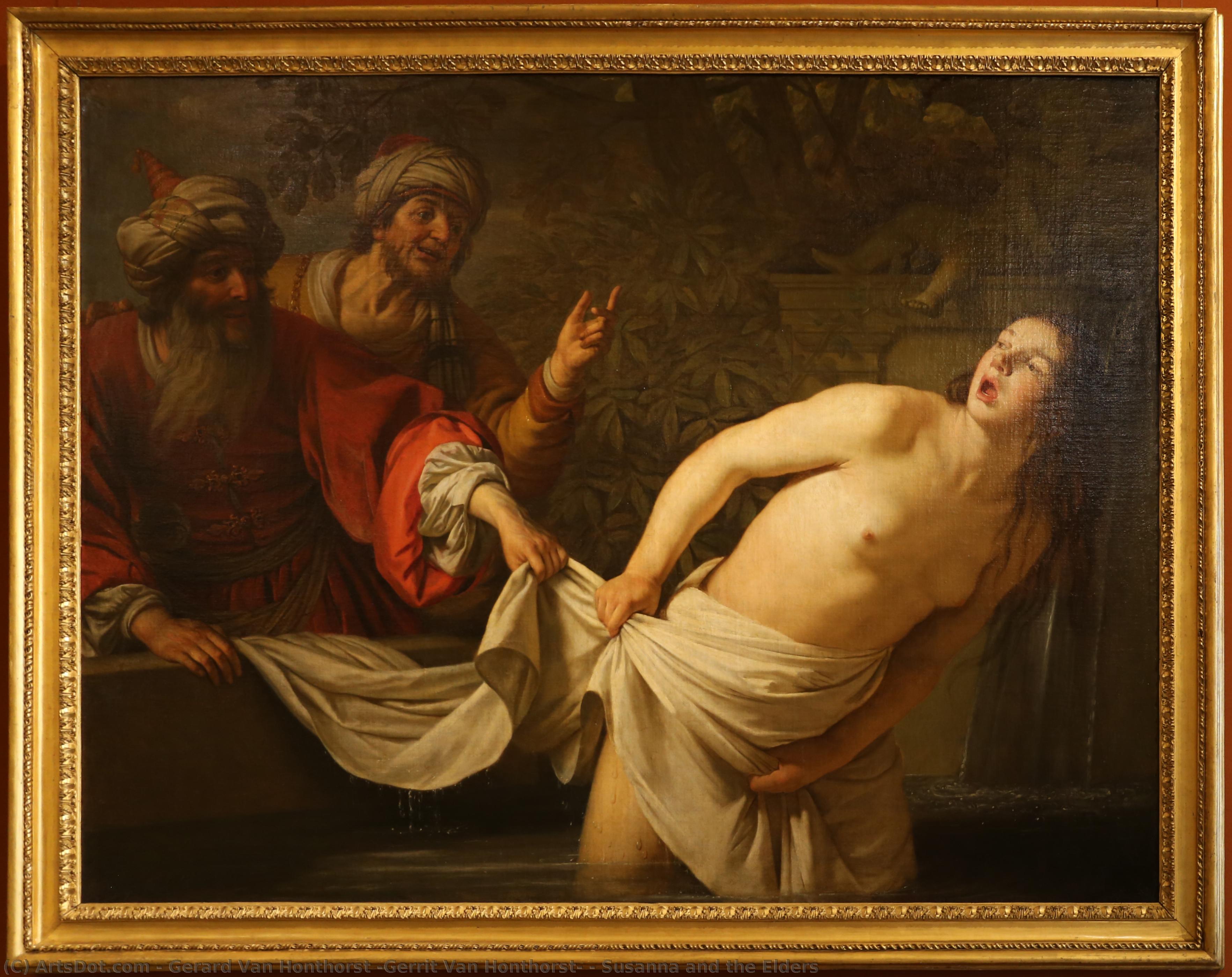 Susanna And The Elders — Герхард Ван Хонторст