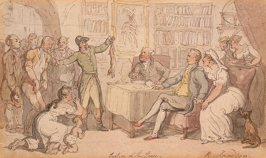 Justice Of The Peace — Thomas Rowlandson