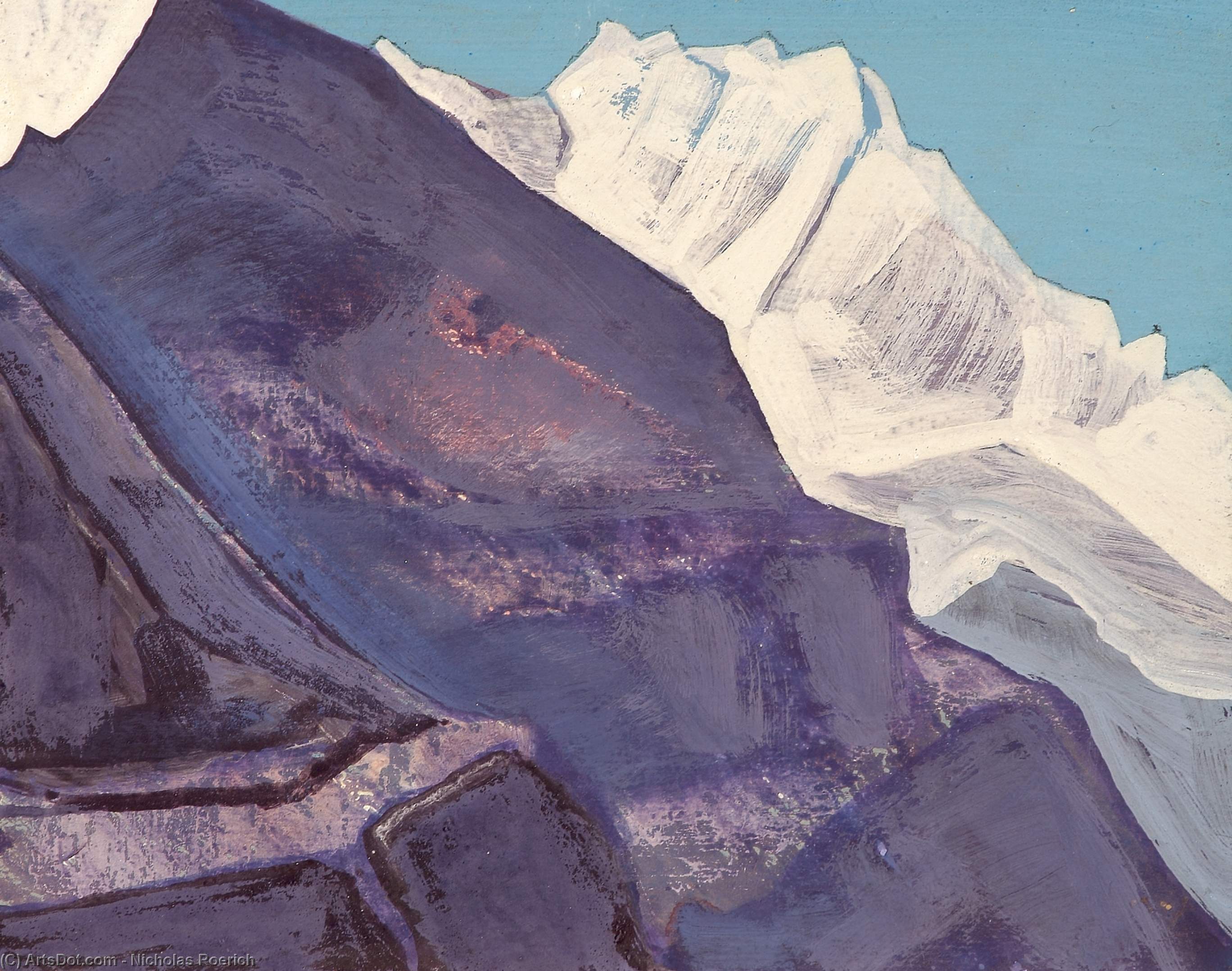 Study Of Mountains — Nicholas Roerich