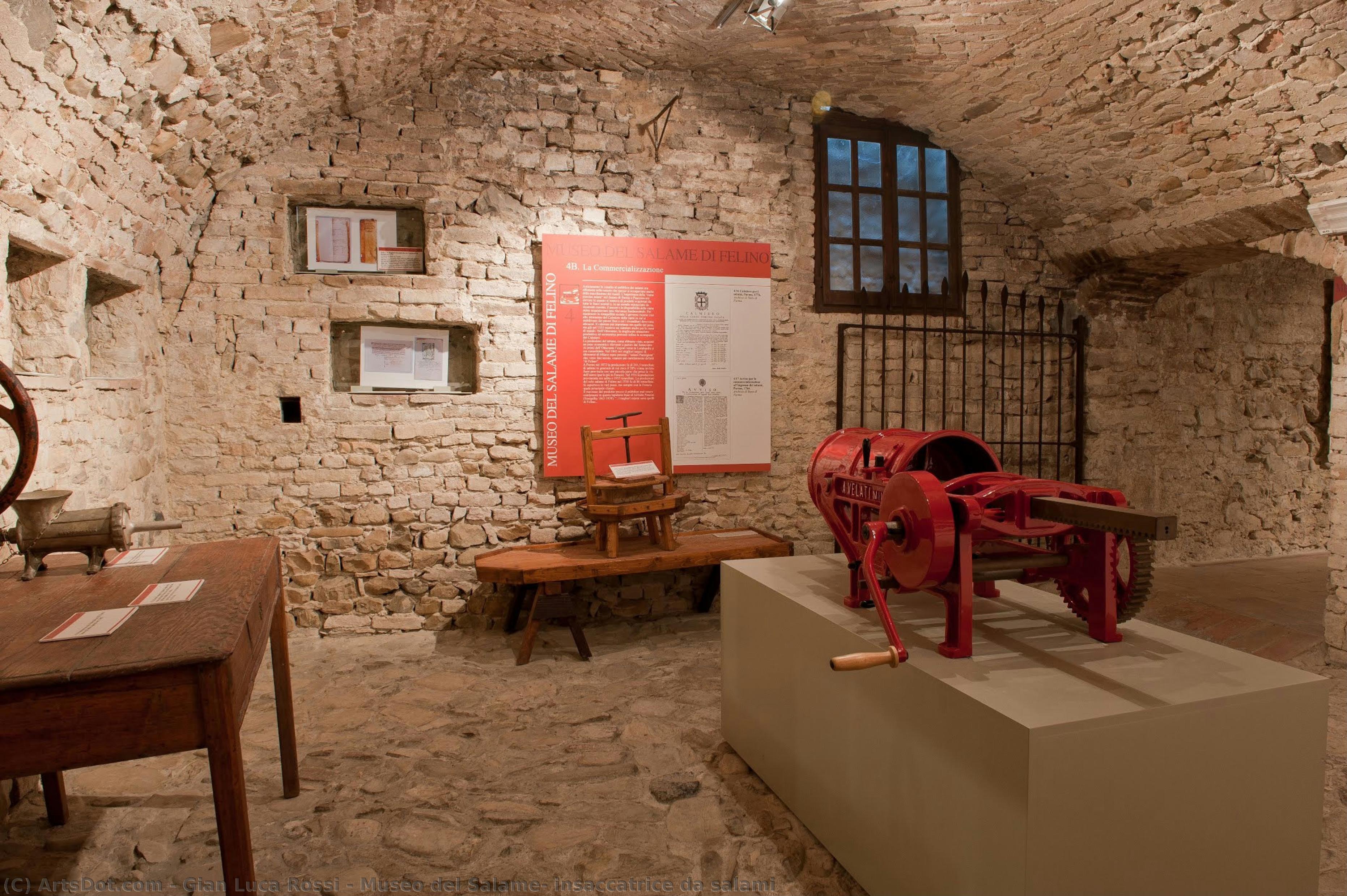 Museo Del Salame: Insaccatrice Da Salami — Gian Luca Rossi