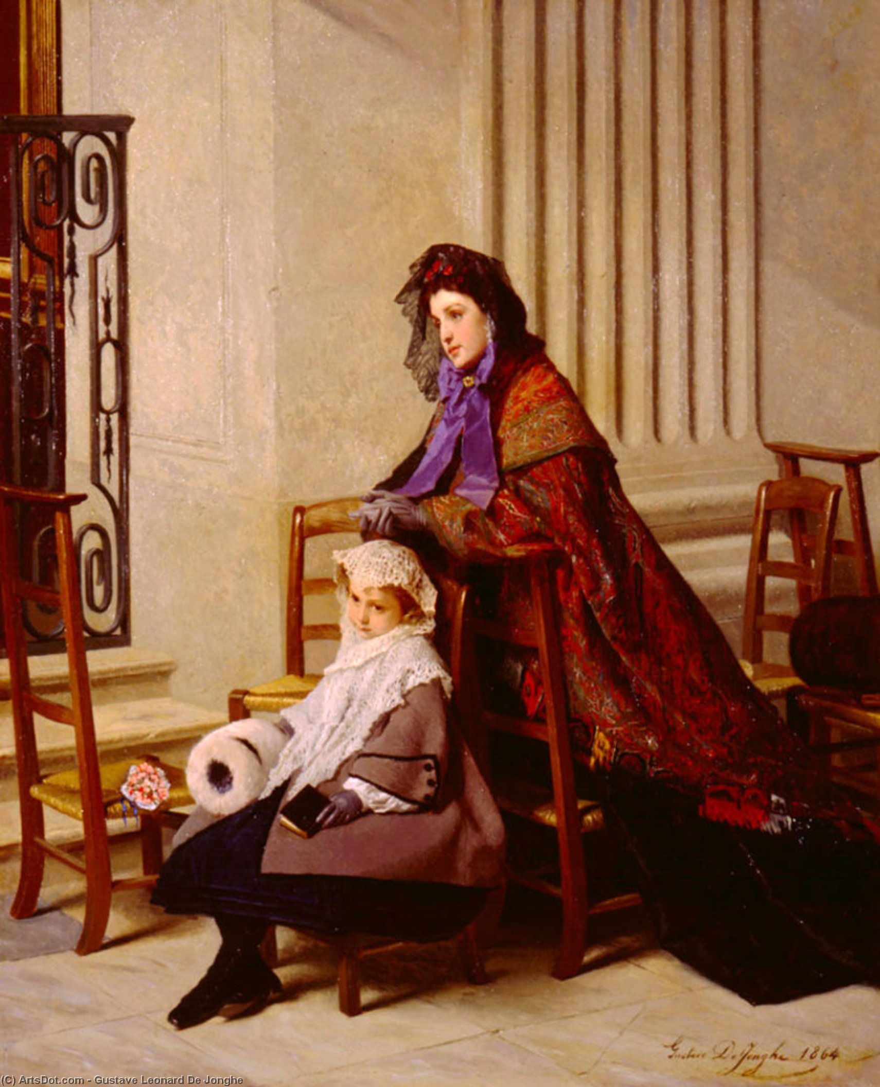 Sunday Morning — Gustave Léonard De Jonghe