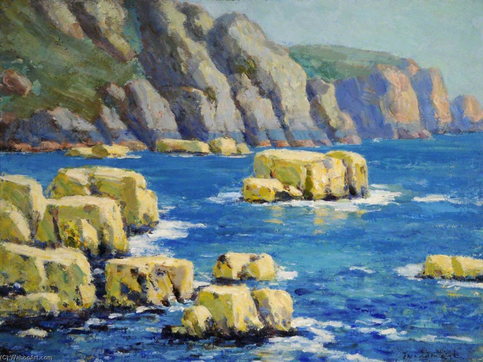 Rocky Coast — Francis William Synge Le Maistre