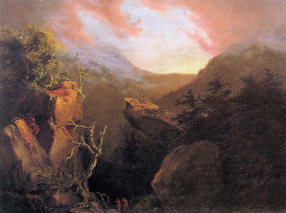 Mountain Sunrise — Томас Коул
