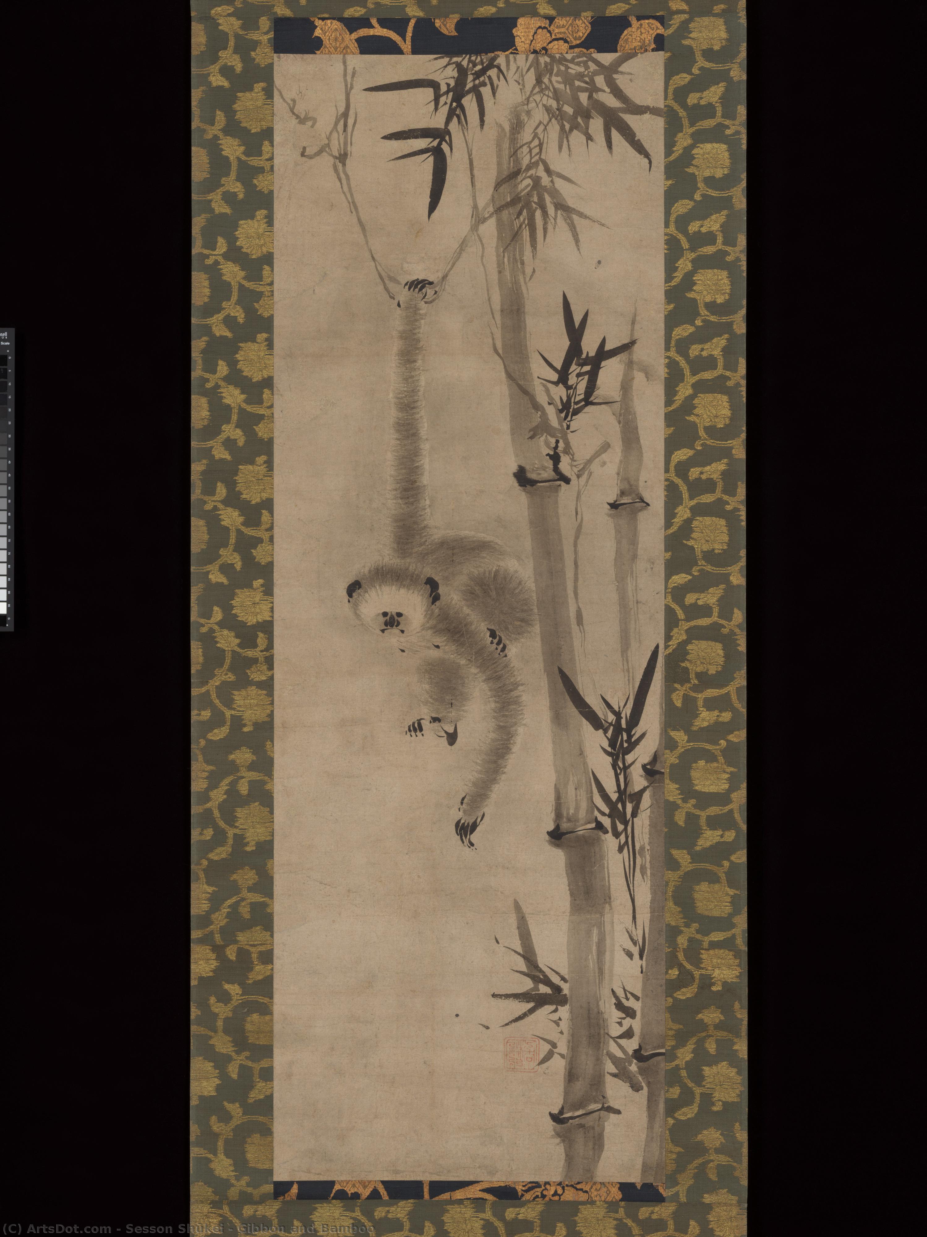 Gibbon And Bamboo — Sesson Shūkei
