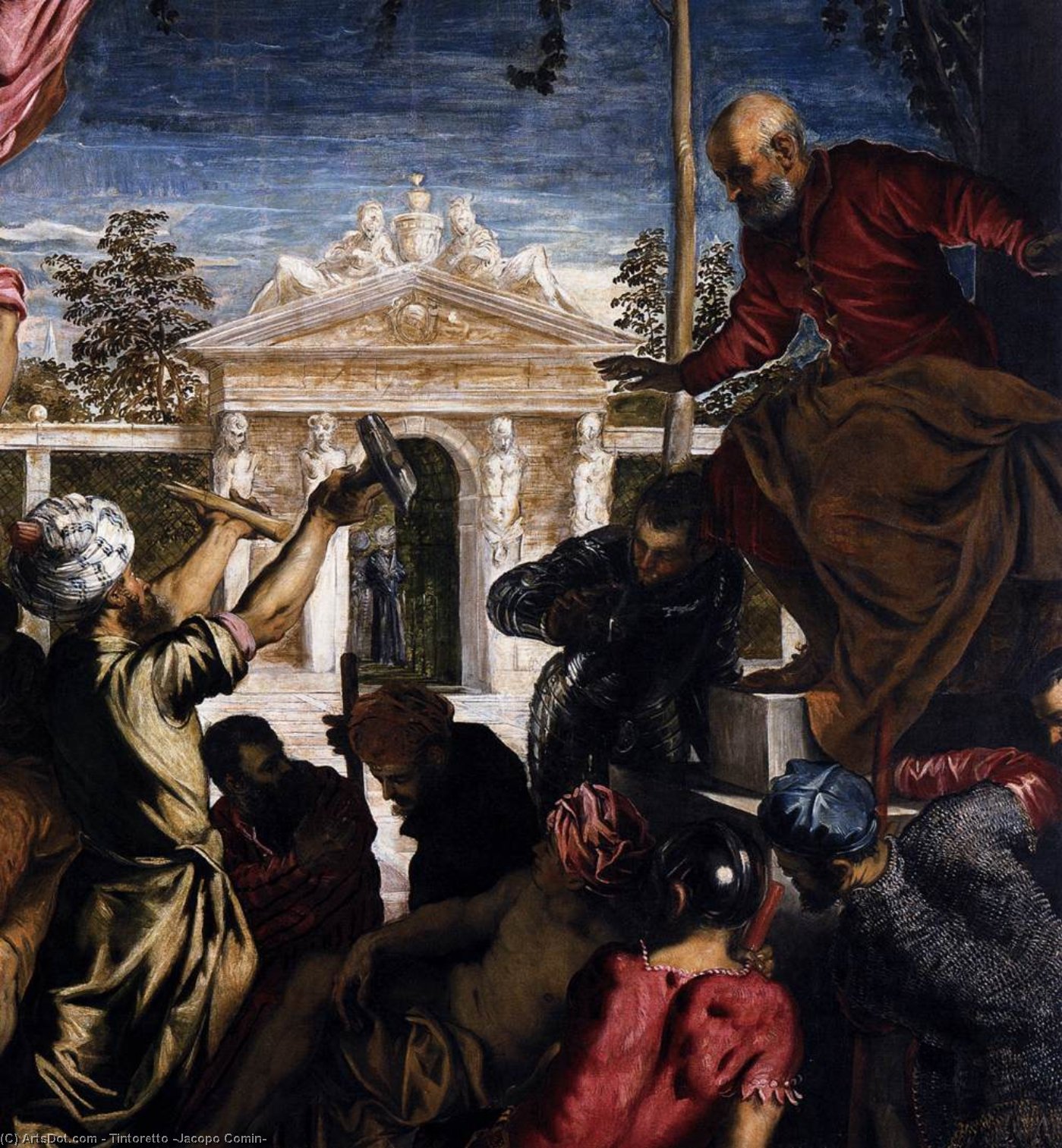 The Miracle Of St Mark Freeing The Slave (detail) — Jacopo Tintoretto