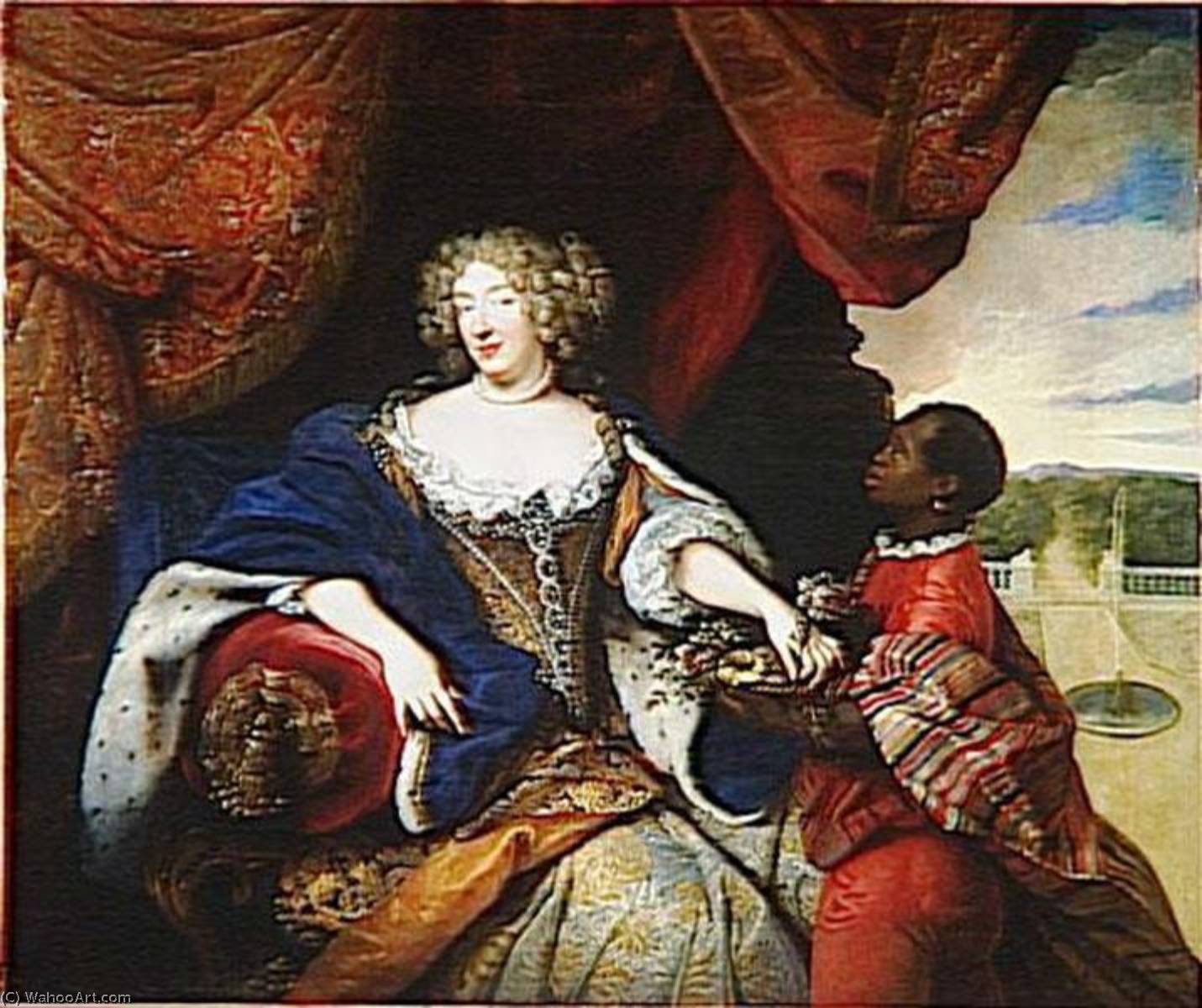 Elisabeth Charlotte De Baviere, Duchesse D'orleans, Dite La Palatine (1652 1722) — Jean François De Troy