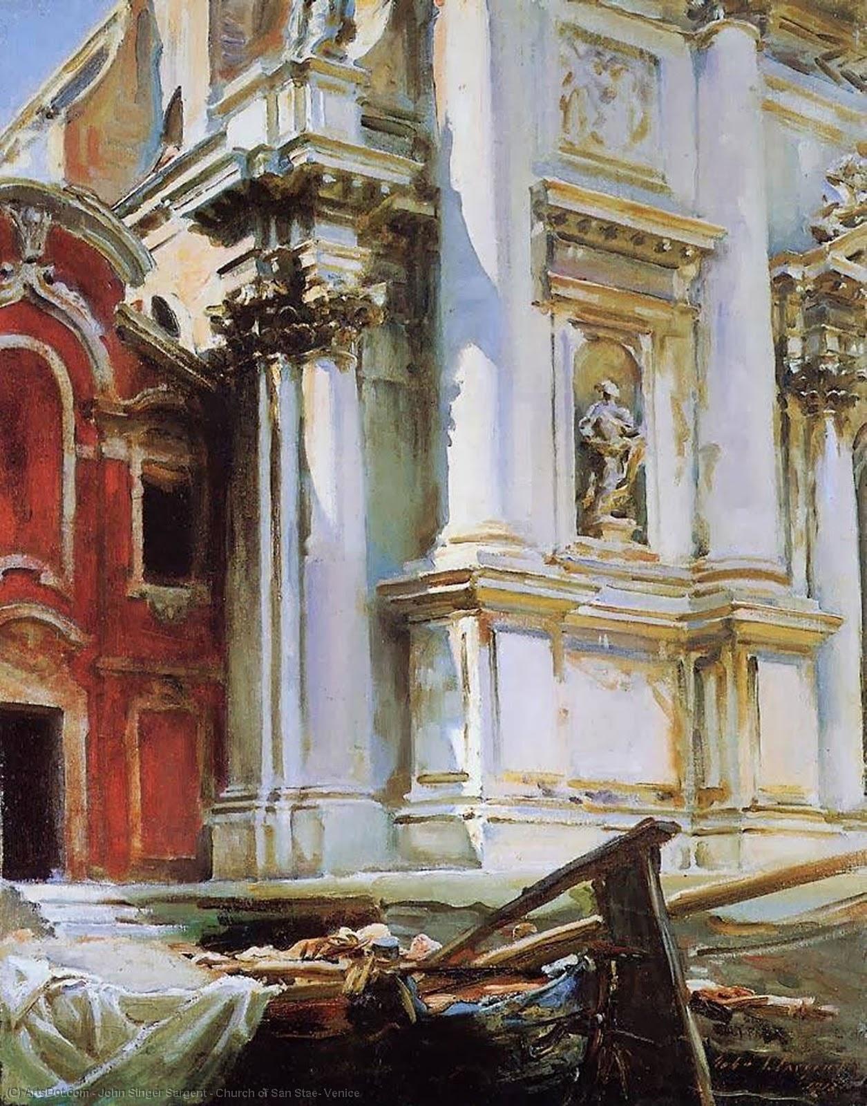 Church Of San Stae, Venice — John Singer Sargent