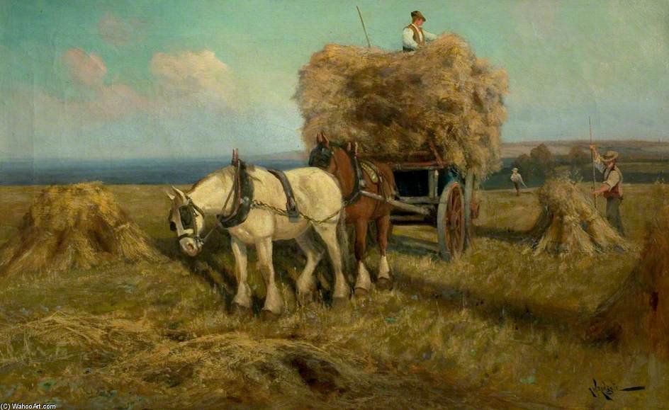 Loading The Harvest Wagon — Arthur Walker Redgate