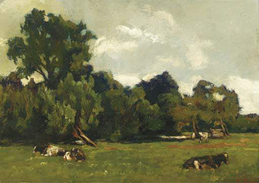 Landschap Bij Loosduinen — Wilhelmus Hendrikus Petrus Johannes Zwart